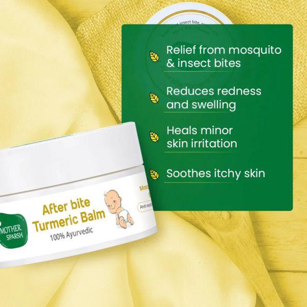 Mother Sparsh After Bite Turmeric Balm, 25gm