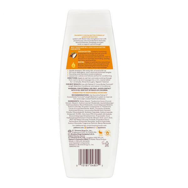 Palmer's Cocoa Butter & Biotin Length Retention Shampoo, 400ml