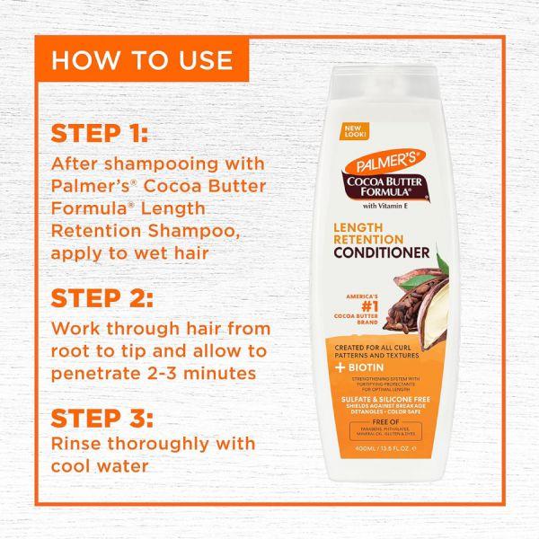 Palmer's Cocoa Butter & Biotin Length Retention Conditioner, 400ml