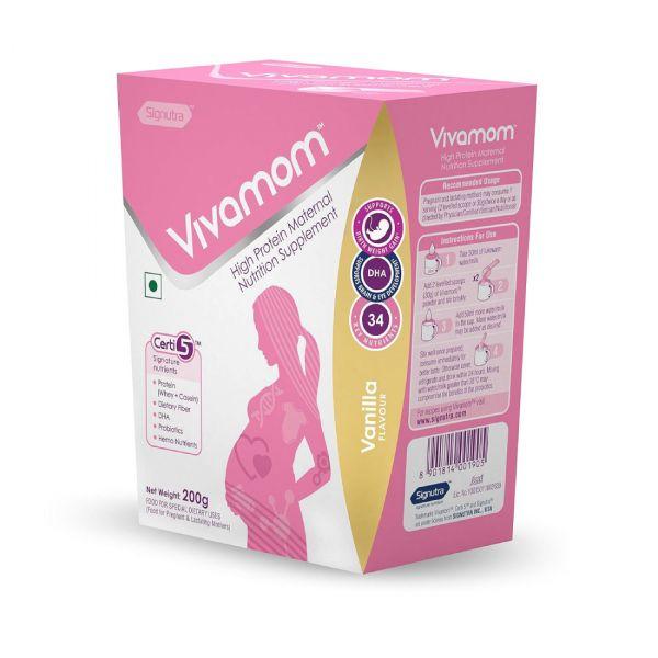 Vivamom High Protein Maternal Nutrition Supplement (Vanilla), 200gm