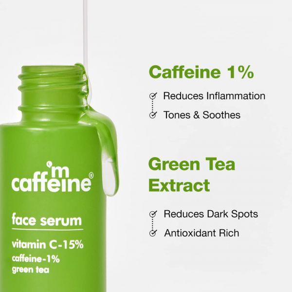 mCaffeine 15% Vitamin C Face Serum, 30ml