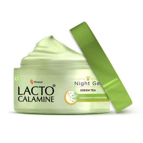 Lacto Calamine Night Gel With Green Tea, 50gm