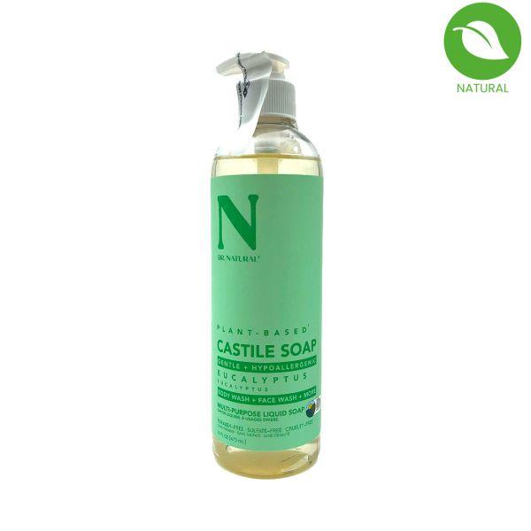 Dr. Natural Eucalyptus Castile Soap, 473ml