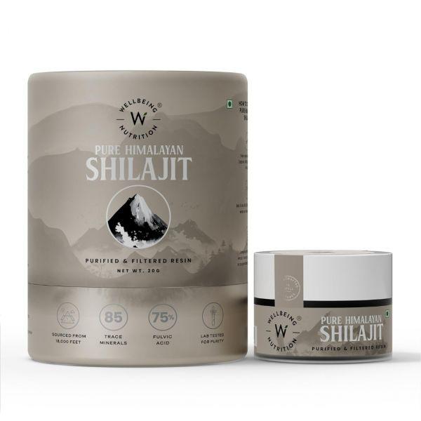 Wellbeing Nutrition Pure Himalayan Shilajit, 200gm