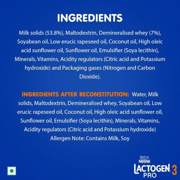 Nestle Lactogen Pro 3 Follow-up Formula, 400gm