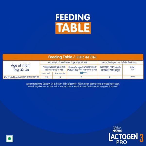 Nestle Lactogen Pro 3 Follow-up Formula, 400gm