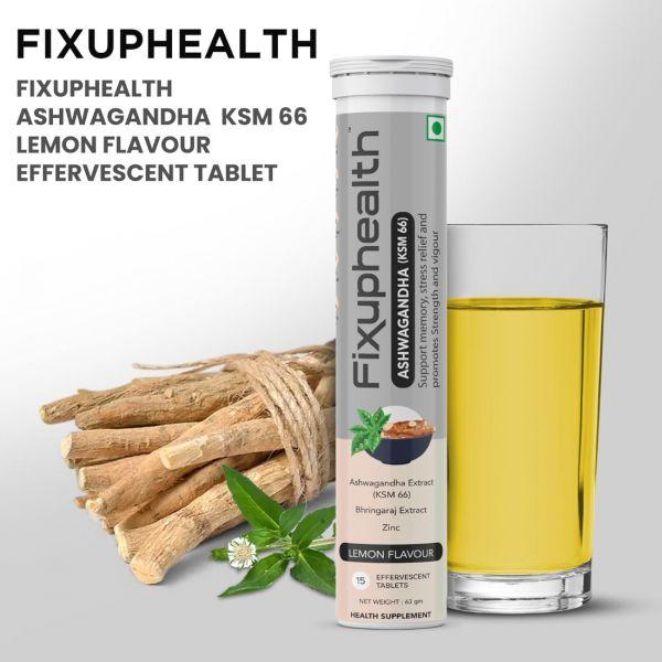 Fixuphealth Ashwagandha KSM 66, 15tabs