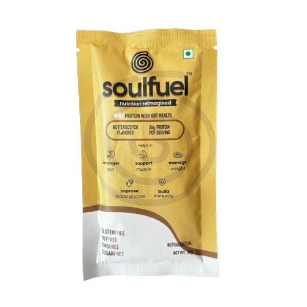 Soulfuel Butterscotch Protein Sachet, 36gm