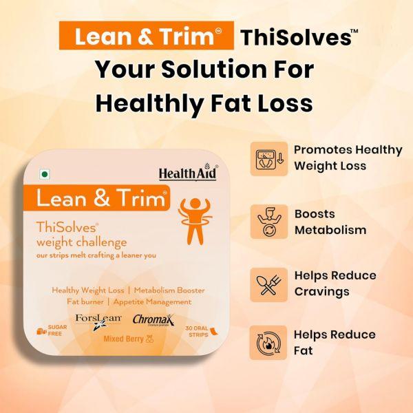 HealthAid Lean & Trim ThiSolves (Mixed Berry), 30strips