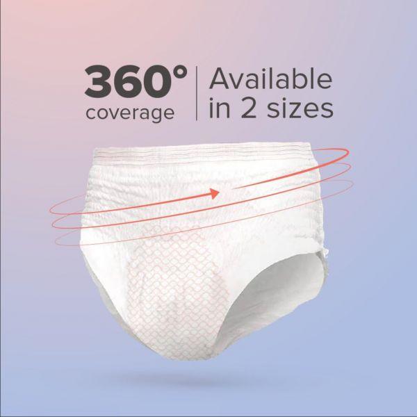 Nua Overnight Period Panties, 5disposable period panties