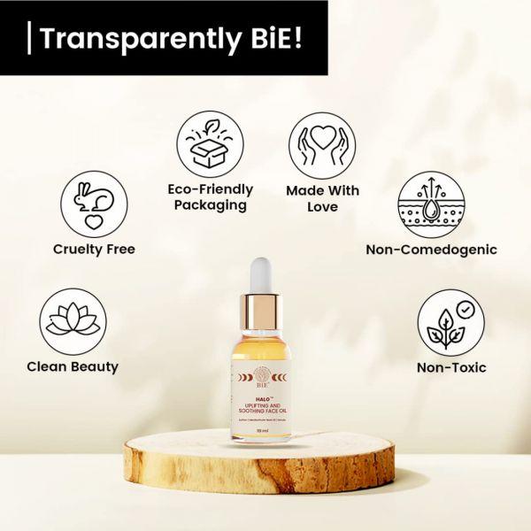 BiE Halo- Uplifting & Soothing Face Oil, 10ml