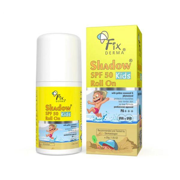 Fixderma Shadow SPF 50 Kids Roll On, 30gm