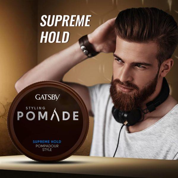 Gatsby Styling Pomade Wax Supreme Hold, 75gm