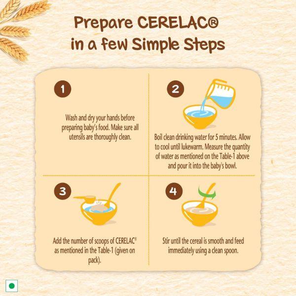 Cerelac Baby Cereal with Milk Wheat Apple (6 months+), 350gm