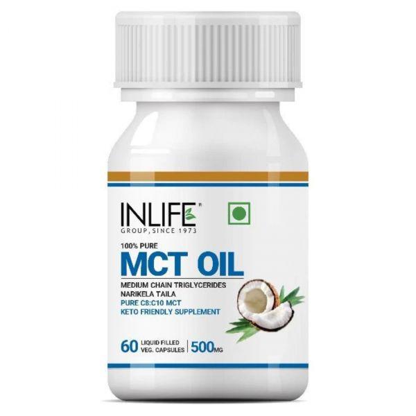 Inlife MCT Oil, 60Caps