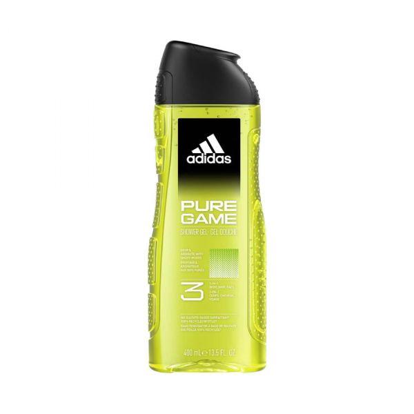 Adidas Pure Game 3-In-1 Shower Gel, 400ml