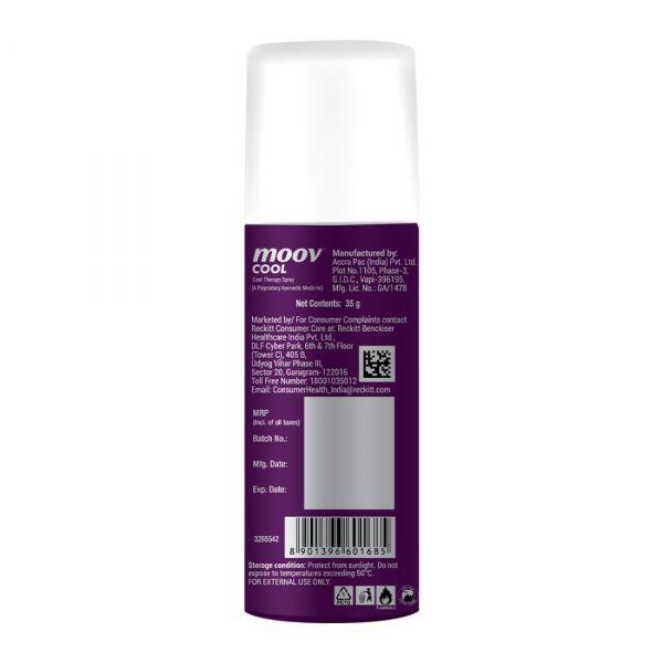 Moov Cool Spray, 35gm