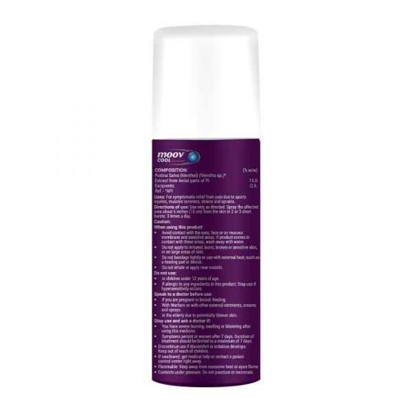 Moov Cool Spray, 35gm