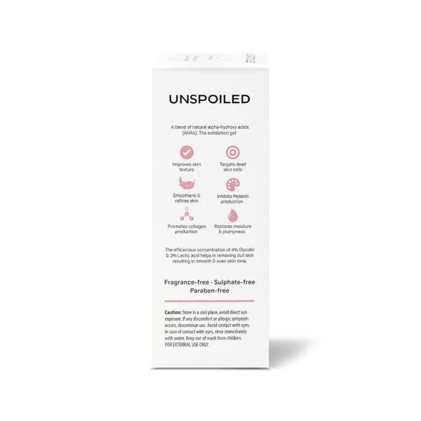 Unspoiled 7% AHA Exfoliating Gel, 30ml