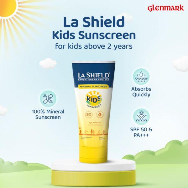 La Shield Kids SPF 50 PA+++ Sunscreen Gel, 50 gm