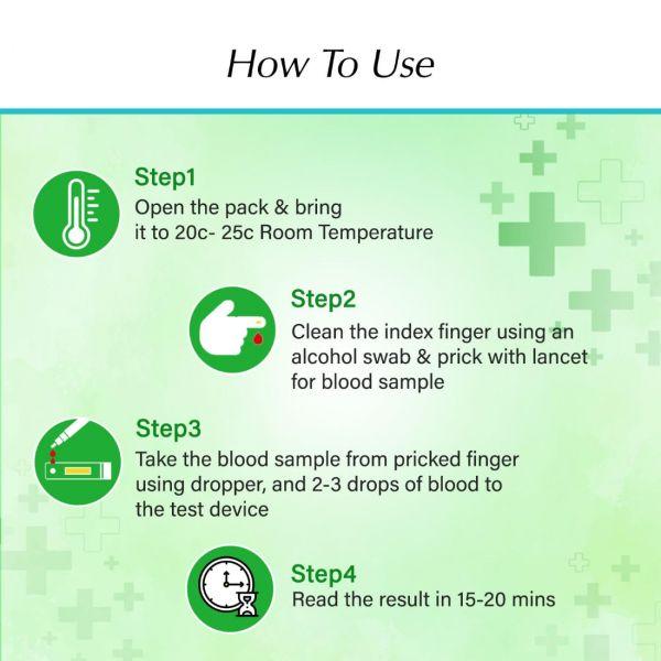 Rapid News Dengue Test Kit, 1kit