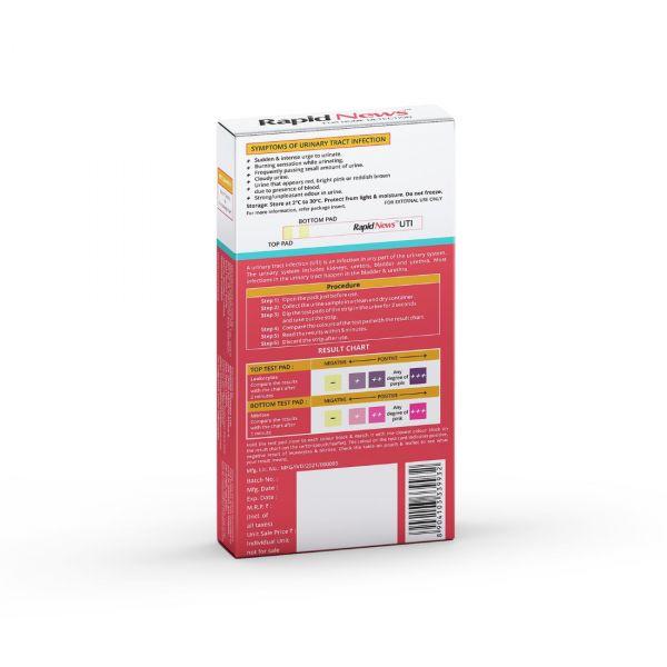 Rapid News Urinary Tract Infection Test Kit, 1kit