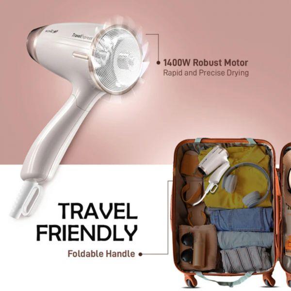 Ikonic Me Travel Express Hair Dryer, 1pc