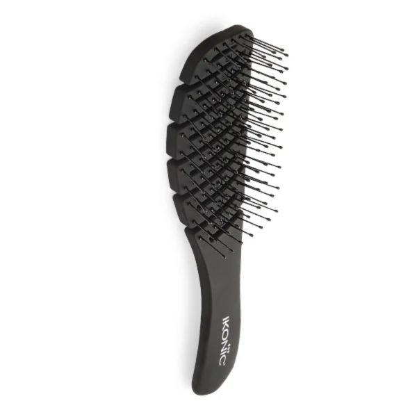 Ikonic Flexi Vent Hair Brush (Black), 1pc