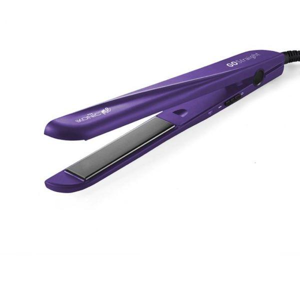 Ikonic Go Straight Hair Straightener (Purple), 1pc