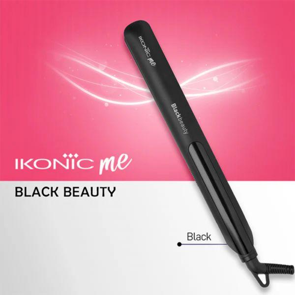 Ikonic Me-Black Beauty Hair Straightener, 1pc