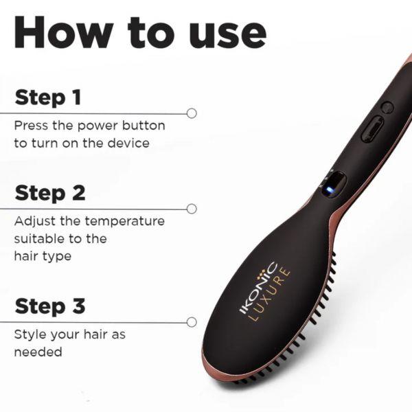 Ikonic Hot Brush (Black), 1pc