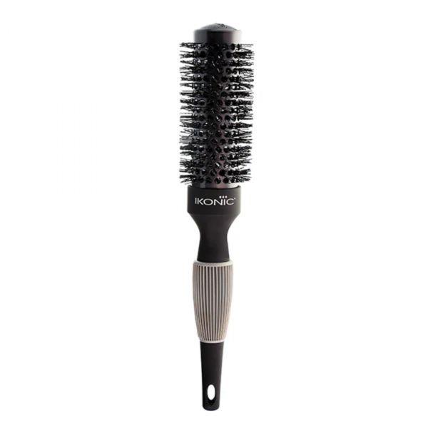 Ikonic Titanium Thermal Hair Brush (THB 32 Black & Grey), 1pc