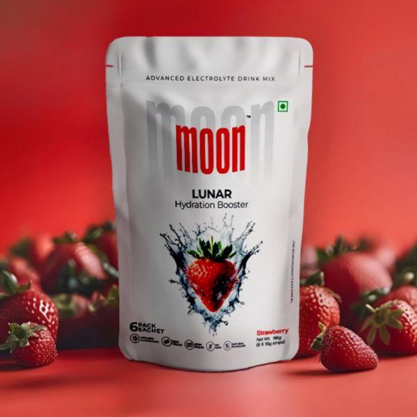 Moon Lunar Strawberry Hydration booster, 6pcs