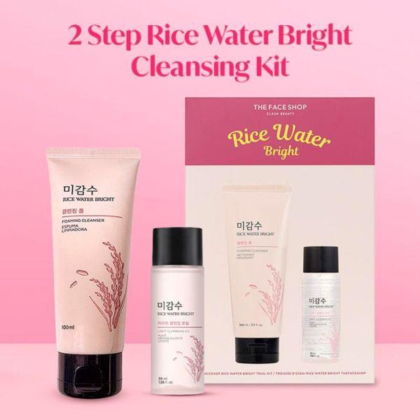 The Face Shop Rice Water Bright Trial Kit, 1kit