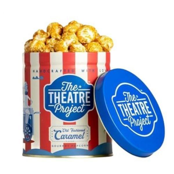 The Theatre Project Old Fashioned Caramel Popcorn Tin, 95gm