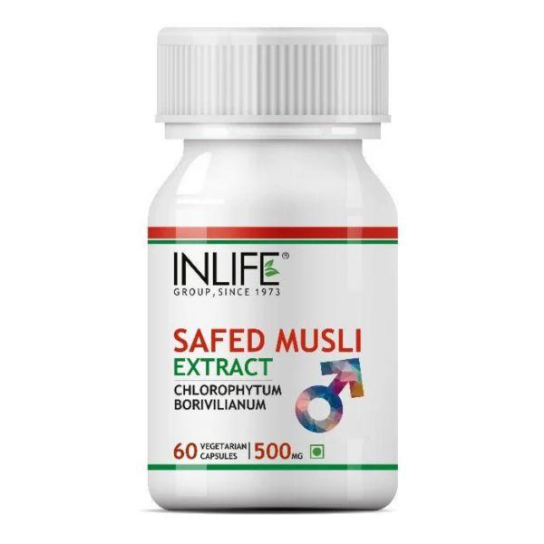 Inlife Safed Musli Extract, 60Caps