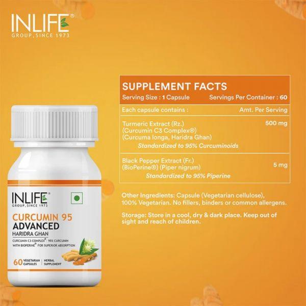 Inlife Curcumin 95 Advanced, 60Caps