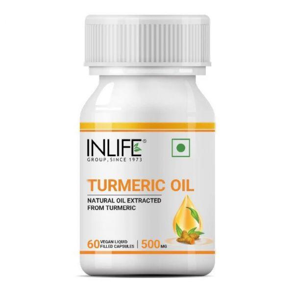 Inlife Turmeric Oil, 60Caps