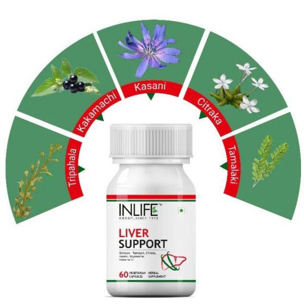 Inlife Liver Support, 60Caps