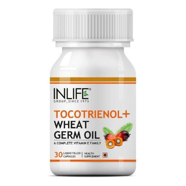 Inlife Tocotrienol + Wheat Germ Oil, 30Caps