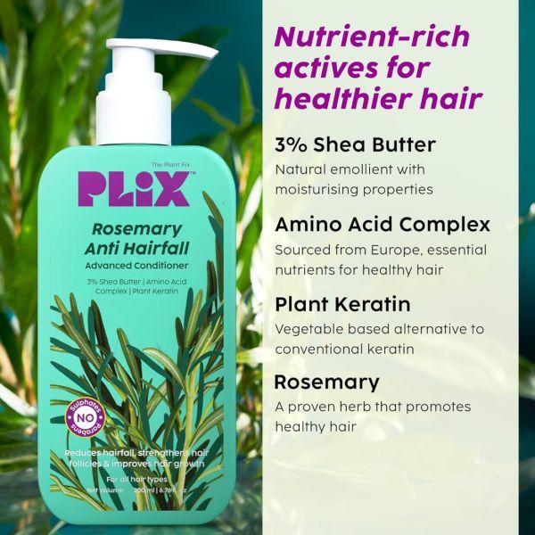 Plix Rosemary Advanced Anti Hair Fall Conditioner, 200ml