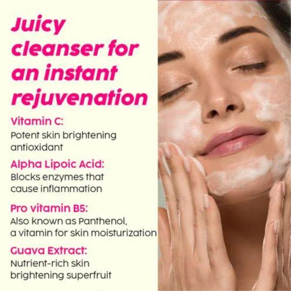 Plix Guava Glow Juicy Cleanser, 100ml