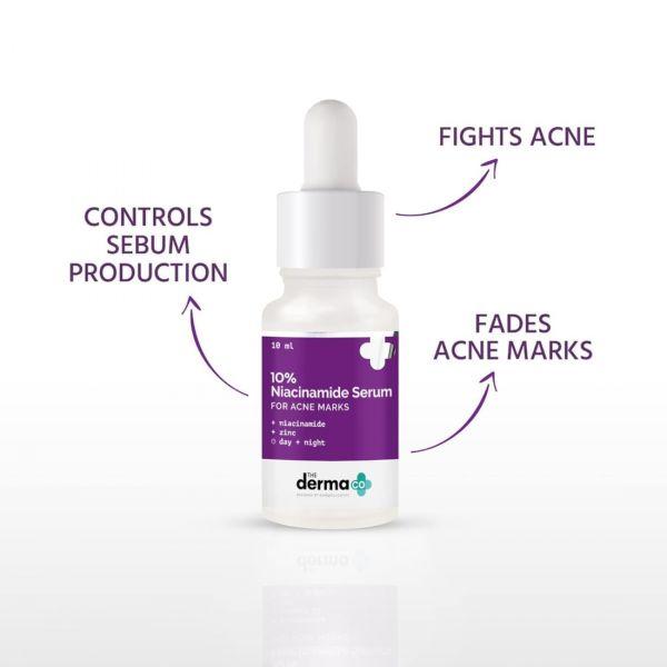 The Derma Co 10% Niacinamide Face Serum, 10ml