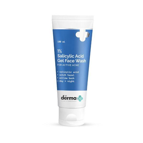 The Derma Co 1% Salicylic Acid Gel Face Wash, 100ml