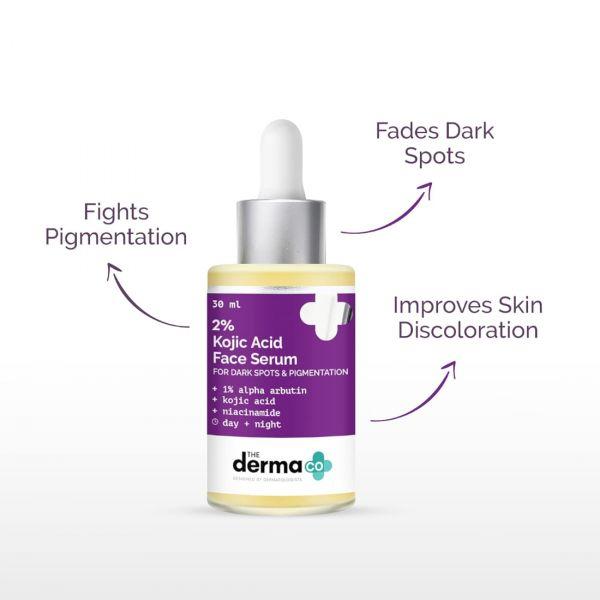 The Derma Co 2% Kojic Acid Face Serum, 30ml