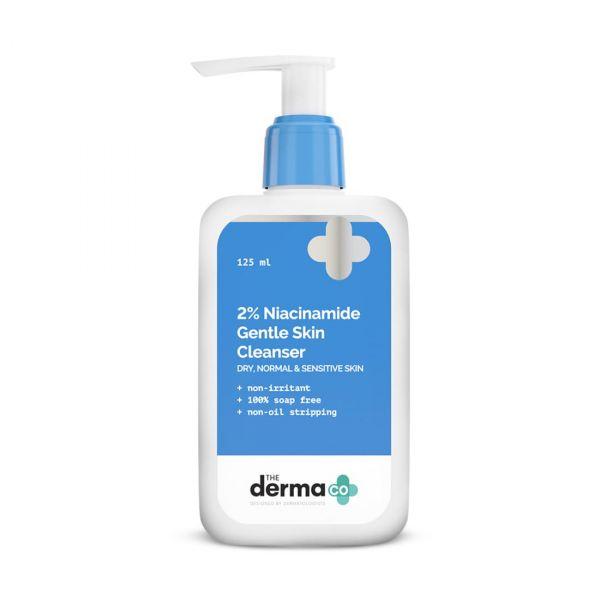 The Derma Co 2% Niacinamide Gentle Skin Cleanser, 125ml