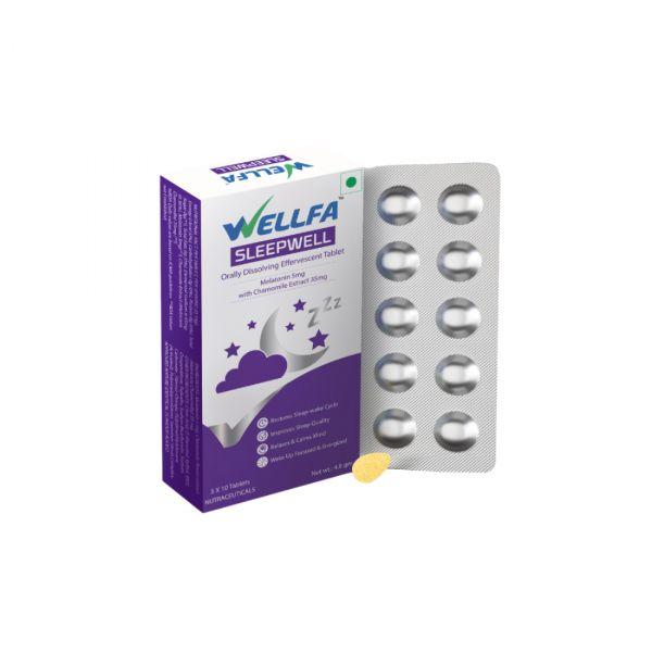 Wellfa Sleepwell Effervescent, 30tabs