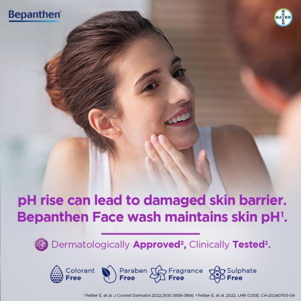 Bepanthen Sensi Control Daily Face Wash, 80ml