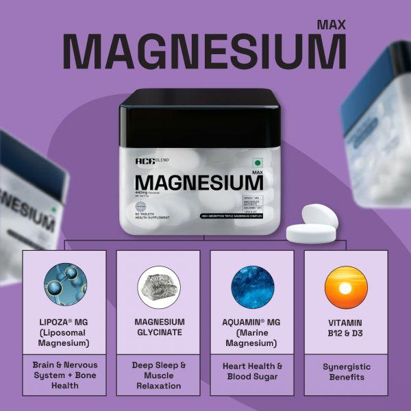 Ace Blend Max Magnesium, 60tabs