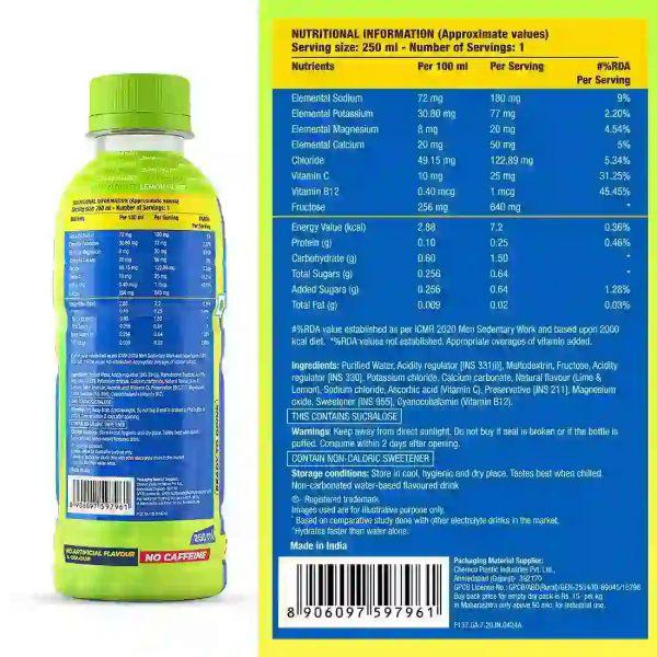 Fast & Up Reload Ready to Drink (Lemon Blast), 500ml